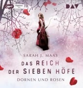 Cover-Bild zum Titel 'Das Reich der Sieben Höfe - Teil 1: Dornen und Rosen' von 'Sarah J. Maas'