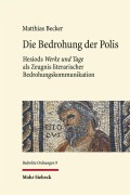 Cover-Bild zum Titel 'Die Bedrohung der Polis' von 'Matthias Becker'