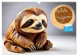 Cover-Bild zum Titel 'Wilde Origami Tiere (Wandkalender 2026 DIN A3 quer), CALVENDO Monatskalender' von 'Sell Pixs:Sell'