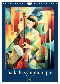 Ballade symphonique (Calendrier mural 2024 DIN A4 horizontal), CALVENDO calendrier mensuel - Marie-Ange Pagnon