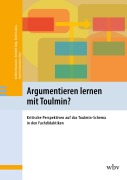 Cover-Bild zum Titel 'Argumentieren lernen mit Toulmin?' von ''