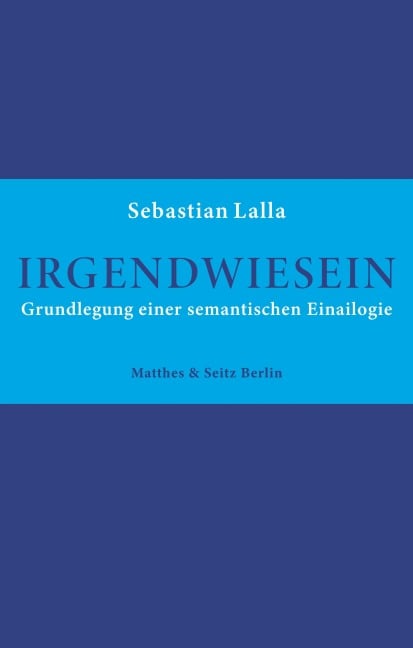 Irgendwiesein - Sebastian Lalla