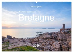 Cover-Bild zum Titel 'Momente einer Reise - Bretagne (Wandkalender 2026 DIN A2 quer), CALVENDO Monatskalender' von 'Hans Zaglitsch - www. hans-zaglitsch. com'