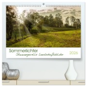 Cover-Bild zum Titel 'Sommerlichter - Stimmungsvolle Landschaftsbilder (hochwertiger Premium Wandkalender 2026 DIN A2 quer), Kunstdruck in Hochglanz' von 'Linda Geisdorf'