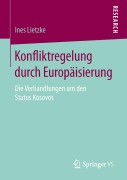 Cover-Bild zum Titel 'Konfliktregelung durch Europäisierung' von 'Ines Lietzke'