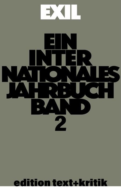 Erinnerungen ans Exil - kritische Lektüre der Autobiographien nach 1933 und andere Themen - 