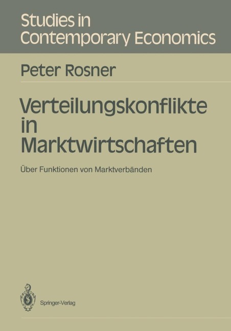 Verteilungskonflikte in Marktwirtschaften - Peter Rosner
