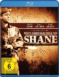 Cover-Bild zum Titel 'Mein grosser Freund Shane' von 'A. B. Guthrie Jr., Jack Sher, Victor Young'