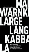 Cover-Bild zum Titel 'Large Language Kabbala' von 'Martin Warnke'