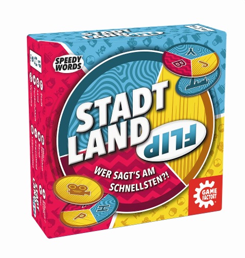 Game Factory - Stadt Land Flip - 