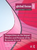 Cover-Bild zum Titel 'Perspectives on the Impact, Mission and Purpose of the Business School' von ''