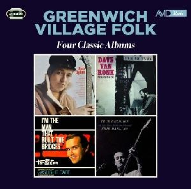 Greenwich Village Folk - Four Classic Albums - Bob/Van Ronk Dylan