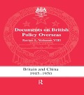 Cover-Bild zum Titel 'Britain and China 1945-1950' von ''