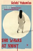 Cover-Bild zum Titel 'She Walks at Night' von 'Seishi Yokomizo'