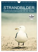 Strandbilder - Künstlerische Impressionen von der Nordsee (Wandkalender 2026 DIN A4 hoch), CALVENDO Monatskalender - Klaus Kunze