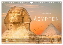 Cover-Bild zum Titel 'Faszination Ägypten: Kairo - Luxor - Abu Simbel (Wandkalender 2026 DIN A4 quer), CALVENDO Monatskalender' von 'U-Do U-Do'