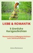 Cover-Bild zum Titel 'LIEBE & ROMANTIK: 5 Sinnliche Kurzgeschichten - Romantische Liebesgeschichten zum Dahinschmelzen - Sinnliche & Romantische Geschichten für Frauen, Leidenschaftliche Stimmung, Knisternde Gefühle' von 'Anna Romance'