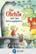 Cover-Bild zum Titel 'Die Olchis und das Schrumpfpulver' von 'Erhard Dietl'