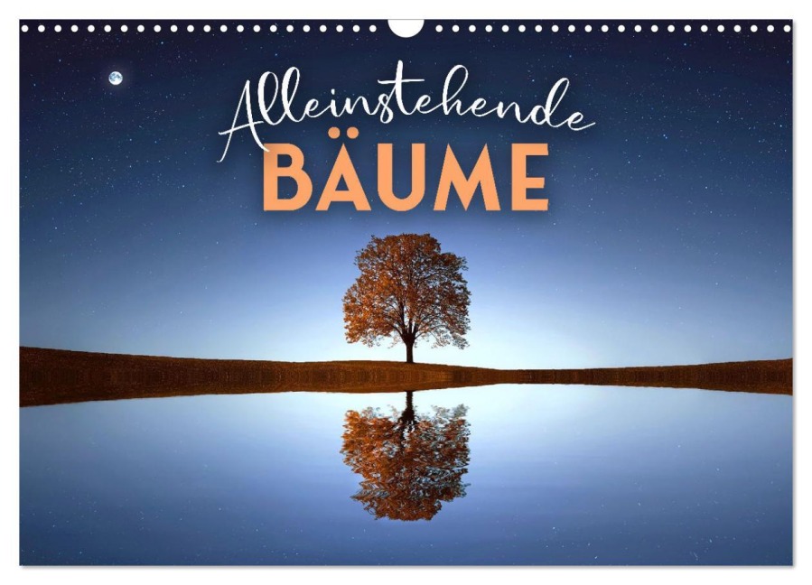 Alleinstehende Bäume (Wandkalender 2026 DIN A3 quer), CALVENDO Monatskalender - Sf Sf