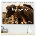 Islandpferde - Der Tölt Kalender (hochwertiger Premium Wandkalender 2024 DIN A2 quer), Kunstdruck in Hochglanz - Irma van der Wiel - www. kalender-atelier. de