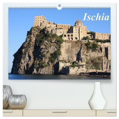 Ischia (hochwertiger Premium Wandkalender 2024 DIN A2 quer), Kunstdruck in Hochglanz - Geotop Bildarchiv I. Gebhard