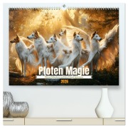 Cover-Bild zum Titel 'Pfoten Magie (hochwertiger Premium Wandkalender 2026 DIN A2 quer), Kunstdruck in Hochglanz' von 'Daniela Tapper'