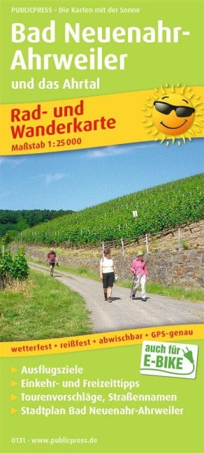 Bad Neuenahr-Ahrweiler und das Ahrtal 1:25 000 - 