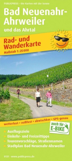Bad Neuenahr-Ahrweiler und das Ahrtal 1:25 000 - 