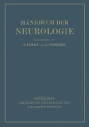 Cover-Bild zum Titel 'Allgemeine Therapie' von 'O. Foerster, J. Wagner-Jauregg, O. Marburg, A. Fröhlich, G. Hohmann'