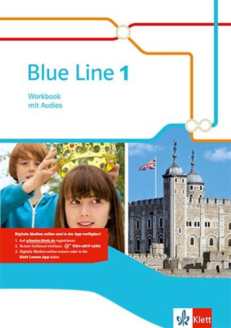 Blue Line 1. Workbook mit Audios. Ausgabe 2014 - 