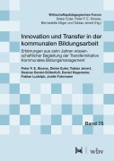 Cover-Bild zum Titel 'Innovation und Transfer in der kommunalen Bildungsarbeit' von 'Peter F. E. Sloane, Dieter Euler, Tobias Jenert, Desiree Daniel-Söltenfuß, Daniel Hagemeier'