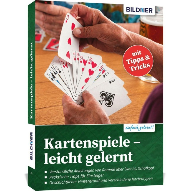 Kartenspiele - leicht gelernt - Andreas Zintzsch, Anne-Sophie Hardouin, Aaron Kübler, Ronja Sperl
