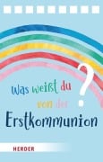 Cover-Bild zum Titel 'Was weißt du von der Erstkommunion? Der Quizblock' von ''