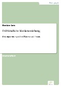 Cover-Bild zum Titel 'Frühkindliche Medienerziehung' von 'Bastian Leis'