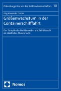Cover-Bild zum Titel 'Größenwachstum in der Containerschifffahrt' von 'Jörg-Alexander Cordes'