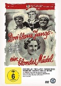 Cover-Bild zum Titel 'Drei blaue Jungs - Ein blondes Mädchen' von 'Marie Luise Droop, Eduard Künneke'