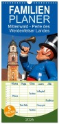Cover-Bild zum Titel 'Familienplaner 2026 - Mittenwald - Perle des Werdenfelser Landes mit 5 Spalten (Wandkalender, 21 x 45 cm) CALVENDO' von 'Bernd Zillich'