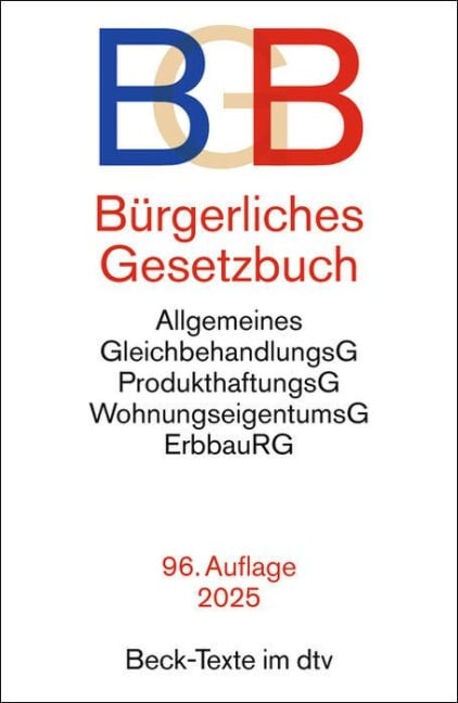 Bürgerliches Gesetzbuch. BGB - 