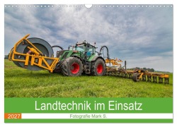 Cover-Bild zum Titel 'Landtechnik im Einsatz (Wandkalender 2027 DIN A3 quer), CALVENDO Monatskalender' von 'Fotografie Mark S.'