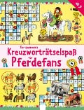Cover-Bild zum Titel 'Der spannende Kreuzworträtselspaß für Pferdefans' von ''
