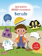 Cover-Bild zum Titel 'Mein buntes Anzieh-Stickerbuch: Berufe' von ''