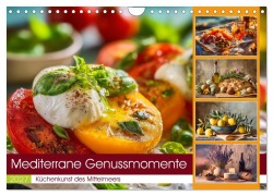 Cover-Bild zum Titel 'Mediterrane Genussmomente (Wandkalender 2027 DIN A4 quer), CALVENDO Monatskalender' von 'Steffen Gierok-Latniak'