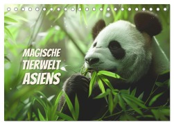 Cover-Bild zum Titel 'Magische Tierwelt Asiens (Tischkalender 2026 DIN A5 quer), CALVENDO Monatskalender' von 'Peter R. Stuhlmann'