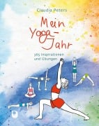 Cover-Bild zum Titel 'Mein Yoga-Jahr' von 'Claudia Peters'