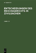Entscheidungen des Reichsgerichts in Zivilsachen. Band 130 - 