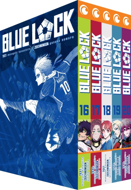 Blue Lock - Band 16-20 im Sammelschuber - Yusuke Nomura