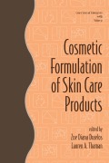 Cover-Bild zum Titel 'Cosmetic Formulation of Skin Care Products' von ''