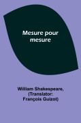 Cover-Bild zum Titel 'Mesure pour mesure' von 'William Shakespeare'
