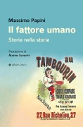 Cover-Bild zum Titel 'Il fattore umano. Storie nella storia' von 'Massimo Papini'