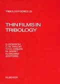 Cover-Bild zum Titel 'Thin Films in Tribology' von ''